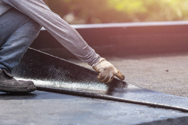 Professional Wet Basement Repair technician working in Rosalia, KS